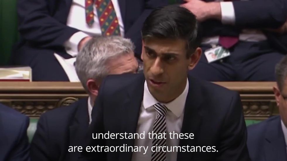 Rishi Sunak apologies to Commons for advance statement to the media