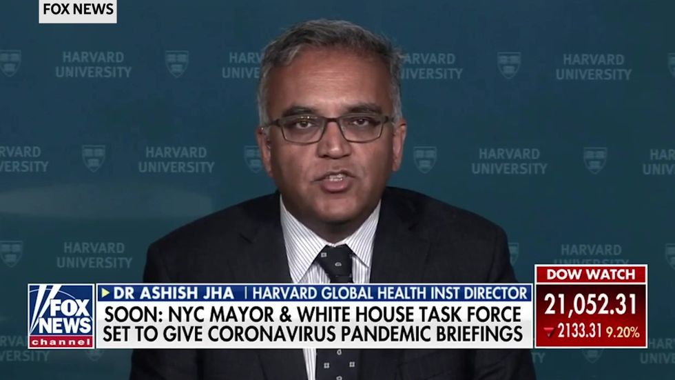 The director of Harvard University's Global Health Institute hopes we overreact to coronavirus