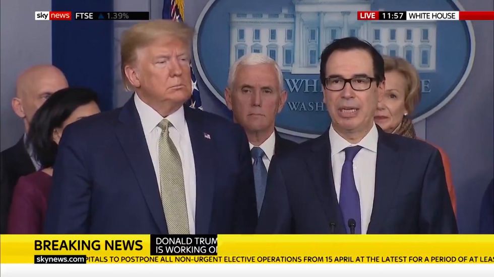 Steven Mnuchin says coronavirus 'worse than 9/11' for airline industry