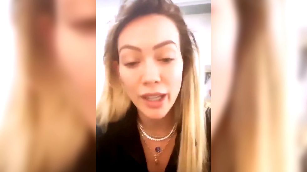 Hilary Duff tells 'millennial a***holes' to go home and 'stop killing old people' amid coronavirus measures