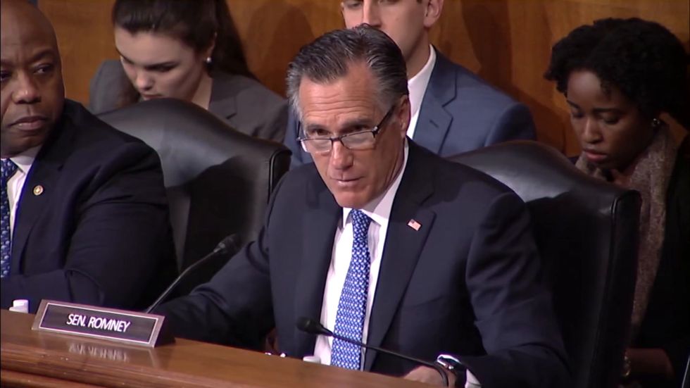 Mitt Romney questions officials on coronavirus preparedness