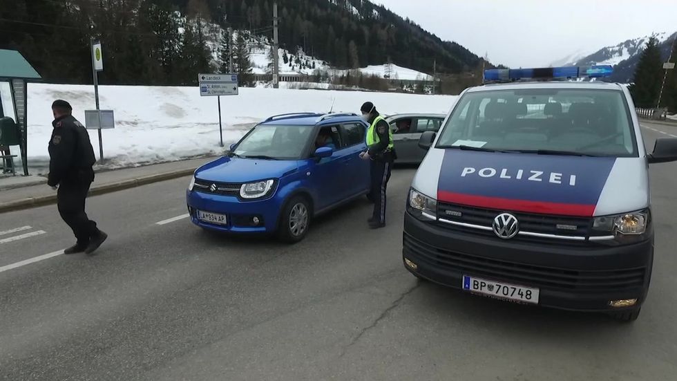 Austria closes towns and valleys to curb virus spread