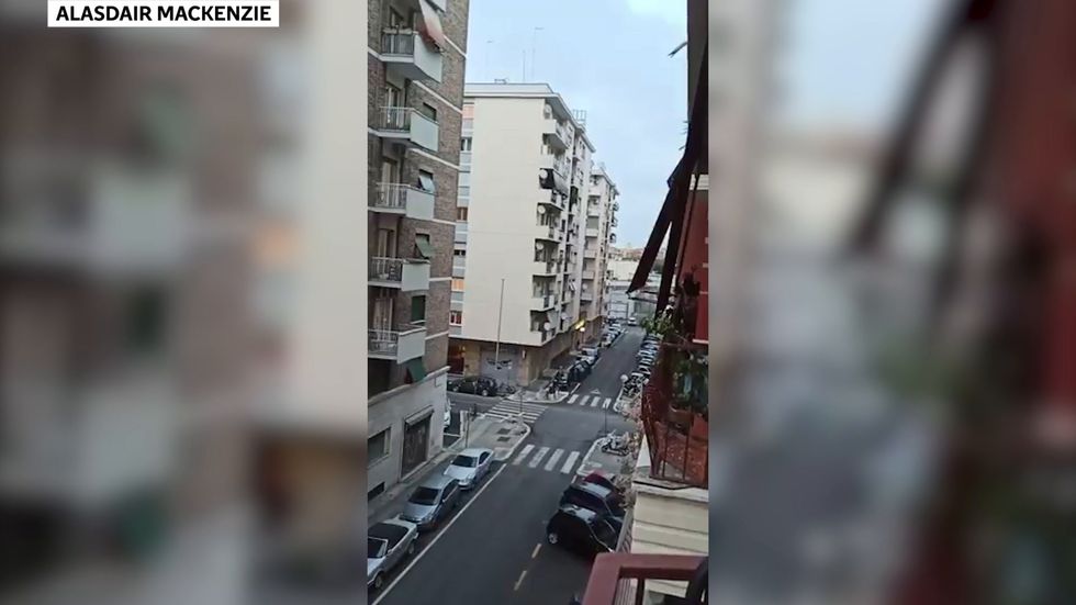 Rendition of Lewis Capaldi hit blasted to Italian street amid coronavirus lockdown
