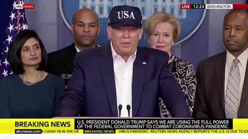Trump says he has been tested for coronavirus but doesn’t know the results yet