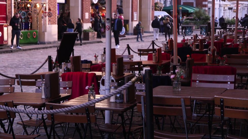 Central London falls quiet amid Cononavirus fears
