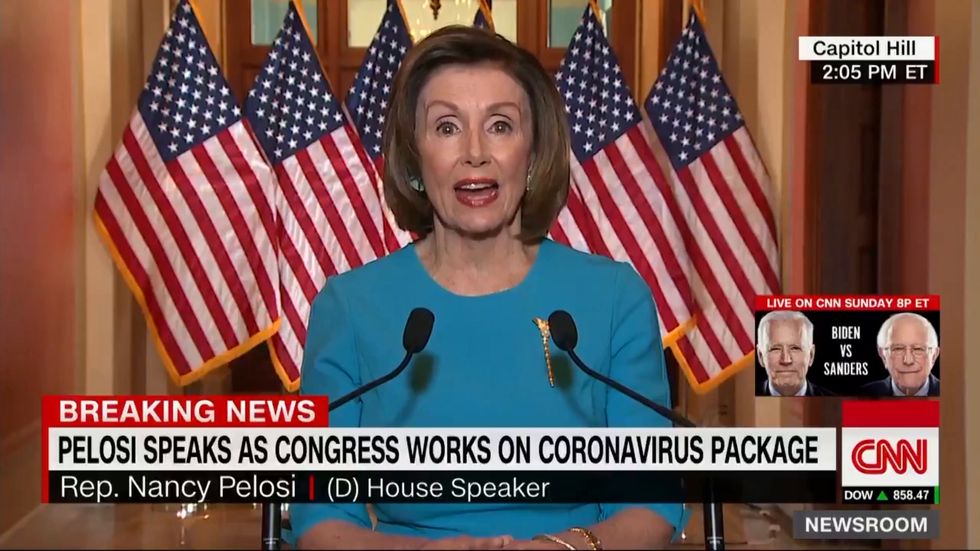 Pelosi says House will pass Coronavirus Response Act