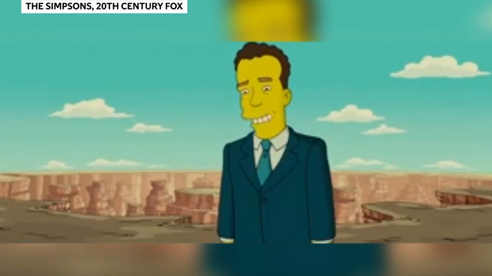Did this Simpsons scene predict Tom Hanks would need to self-quarantine?