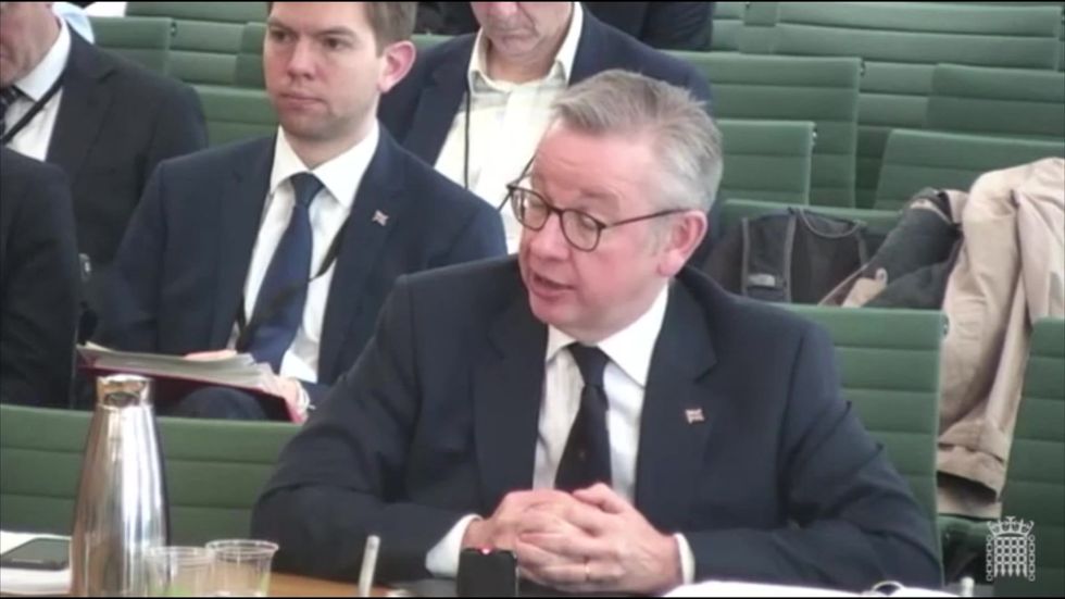 Michael Gove explains why UK will not be member of REACH chemicals agency after Brexit