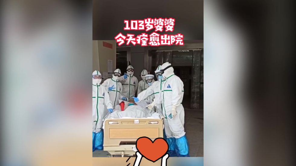 103-year-old woman becomes oldest person to beat coronavirus