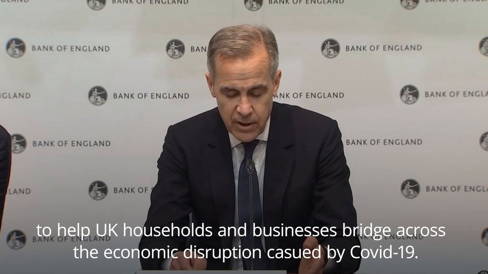 Bank Governor Mark Carney press conference on interest rate cut