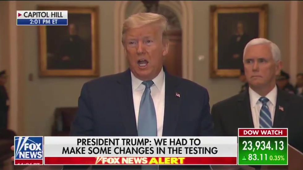 'A lot of good things are going to happen' Trump says on coronavirus