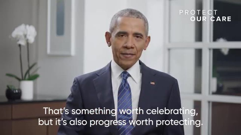 Barack Obama calls for protection of Obamacare in new video