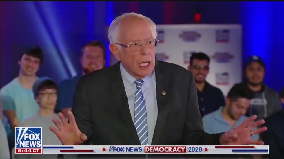 Bernie Sanders takes socialist message to Fox News on eve of crucial election