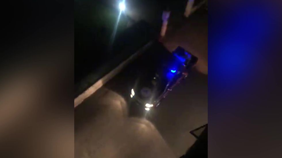 Italian authorities patrol streets with loud speakers at night as entire nation placed on lockdown