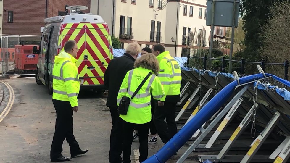 PM branded 'traitor' by residents in flood stricken town