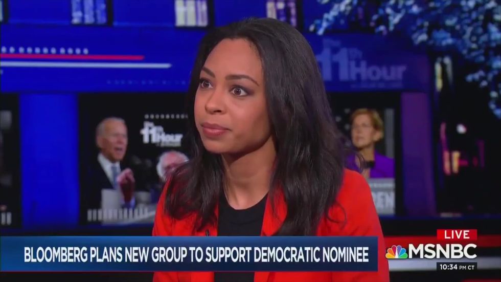 MSNBC anchor and pundit ridiculed over glaring mathematical error live on air