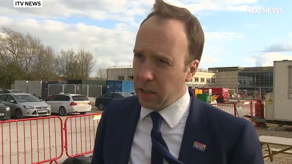 Health secretary announces second UK coronavirus death