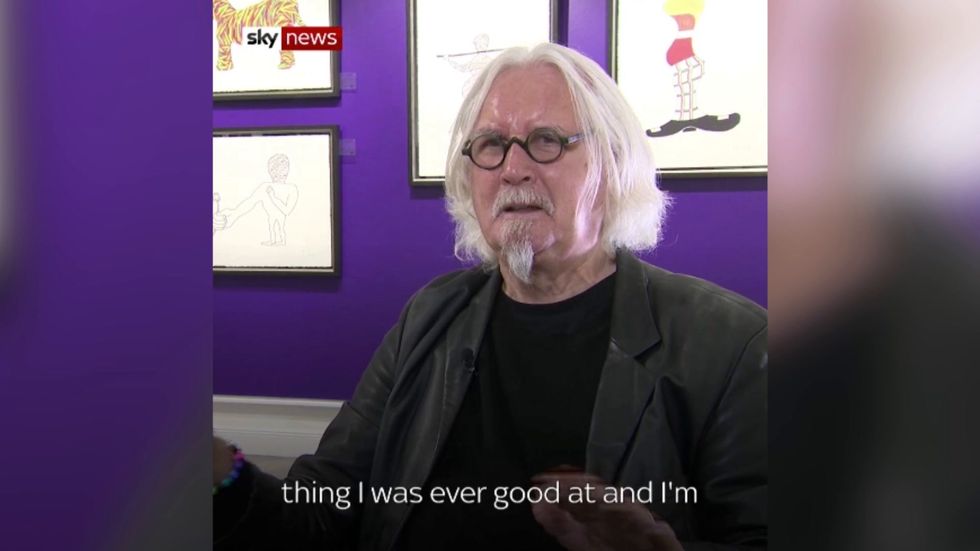 Billy Connolly says he's done with stand-up