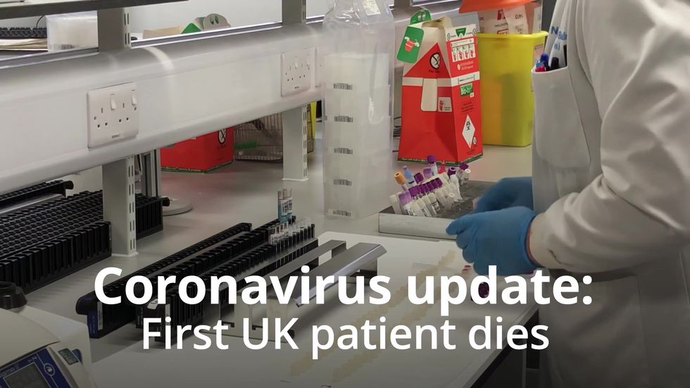 Coronavirus: Patient in UK dies after testing positive for Covid-19