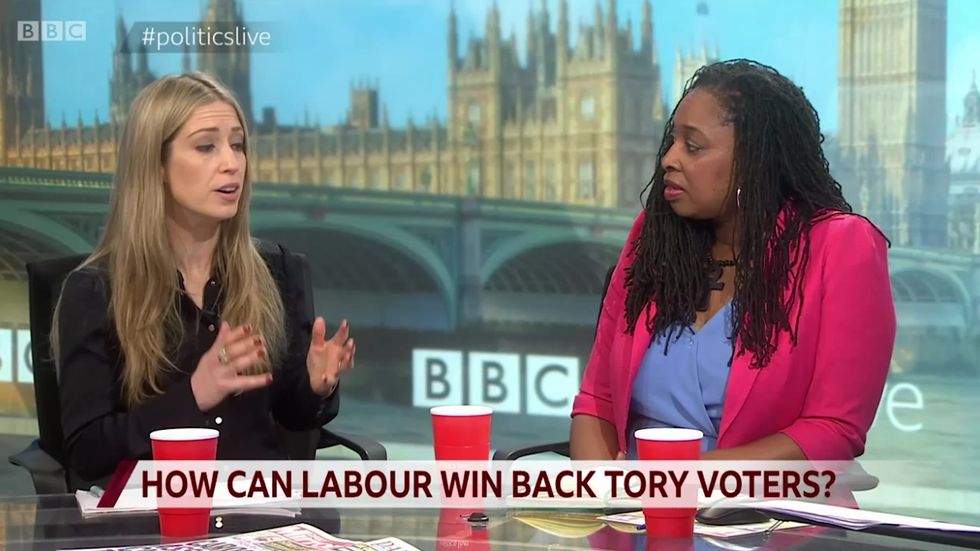 Dawn Butler calls out Boris Johnson racism during panel debate with MP Laura Trott