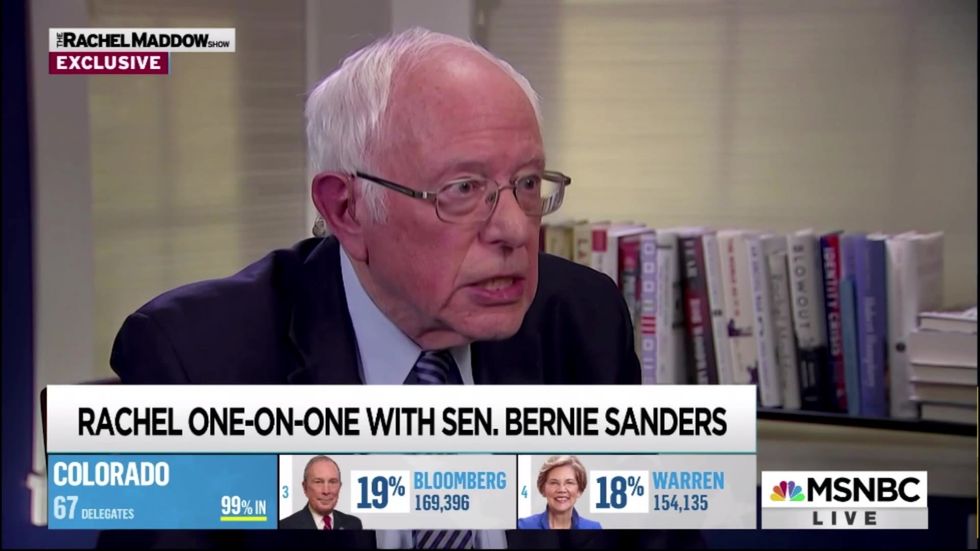 Sanders insists 2020 campaign still 'has a shot' after Biden comeback