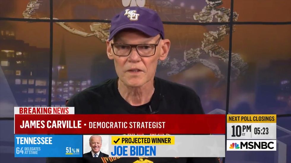 James Carville dismisses Bernie Sanders's revolution