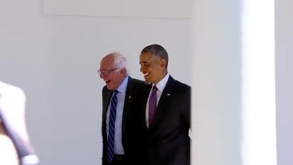Barack Obama appears to endorse Bernie Sanders in new campaign advert