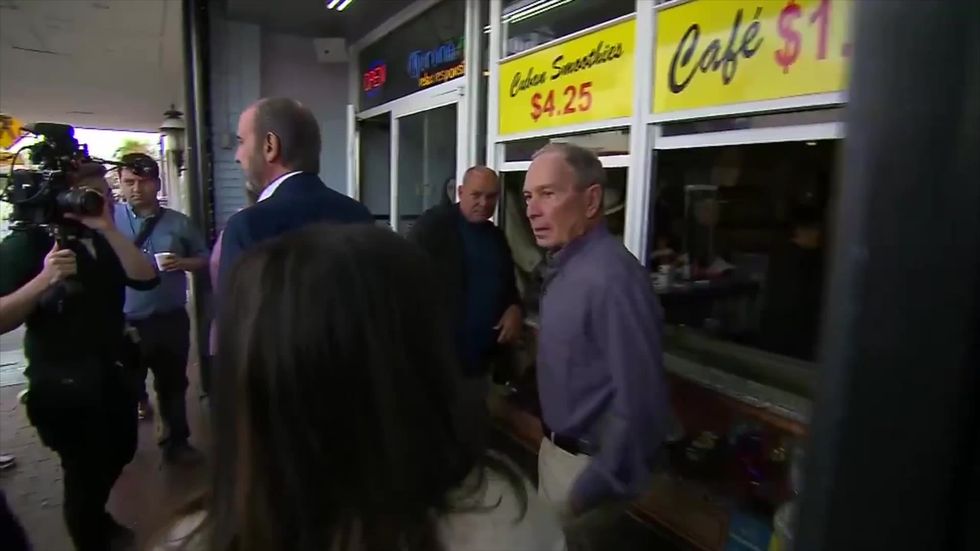 Mike Bloomberg says he didn't realize Elizabeth Warren was still in the race