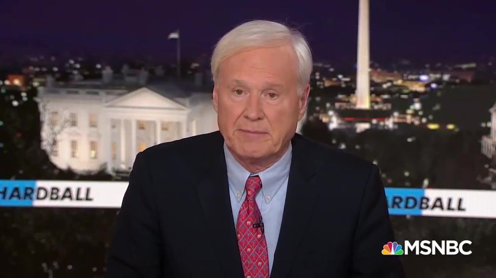 Chris Matthews quits Hardball on air following allegations of sexually inappropriate comments