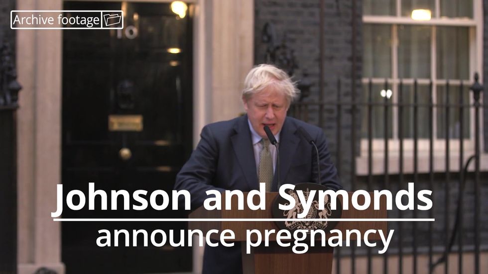 Boris Johnson and Carrie Symonds announce they are expecting a baby