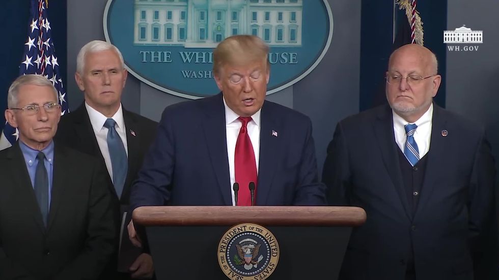 Donald Trump confirms first US coronavirus death