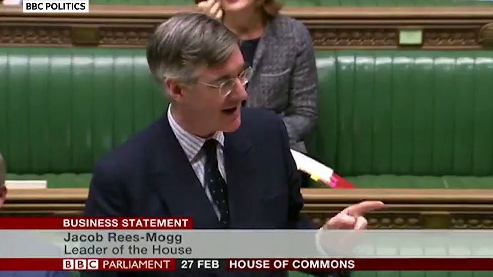 Jacob Rees-Mogg compares Tories to the 'Lamborghini of governments'