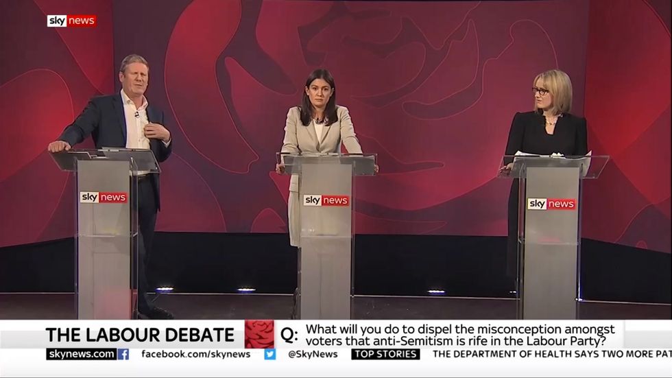 Keir Starmer accuses Rebecca Long-Bailey of not speaking out about antisemitism in shadow cabinet meetings