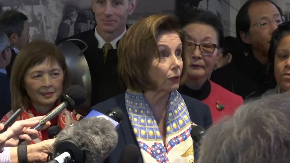 Nancy Pelosi in February 2020: Virus fears shouldn't stop Chinatown trips