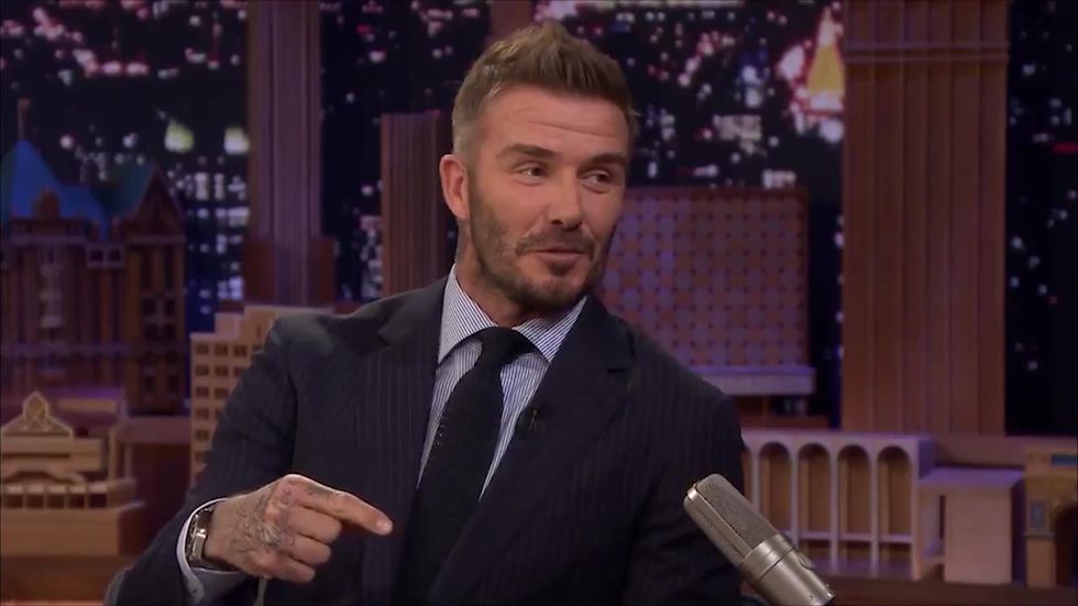 David Beckham still has the train ticket Victoria wrote her number on 23 years ago