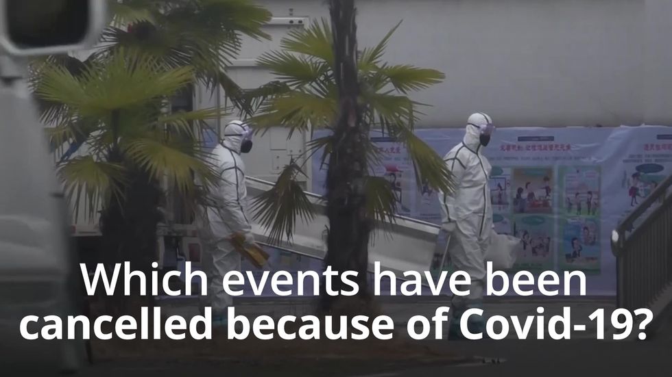 Covid-19: Which worldwide events have been affected by the coronavirus outbreak?