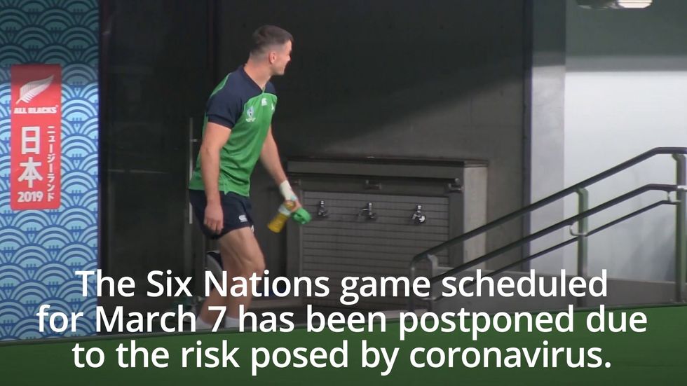 Ireland vs Italy Six Nations match cancelled