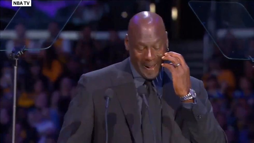 Michael Jordan jokes he's going to be another crying meme