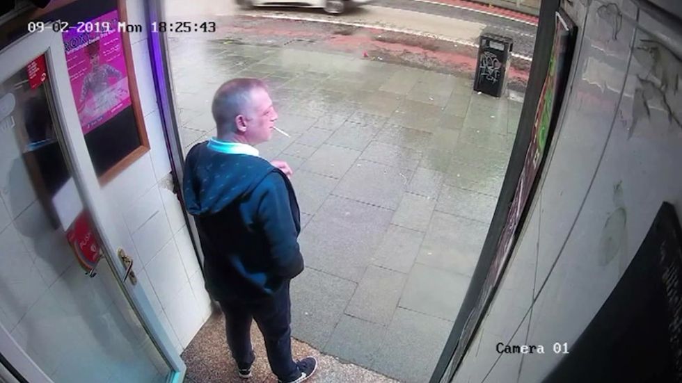 CCTV footage of Thomas Allan jailed for killing a man with single punch after a game of pool in a bar