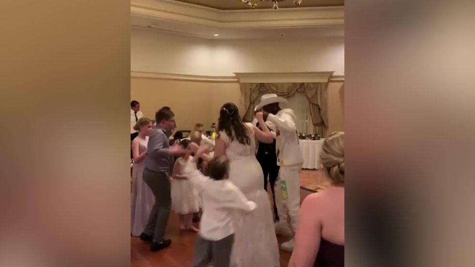 Lil Nas X crashes Disney World wedding
