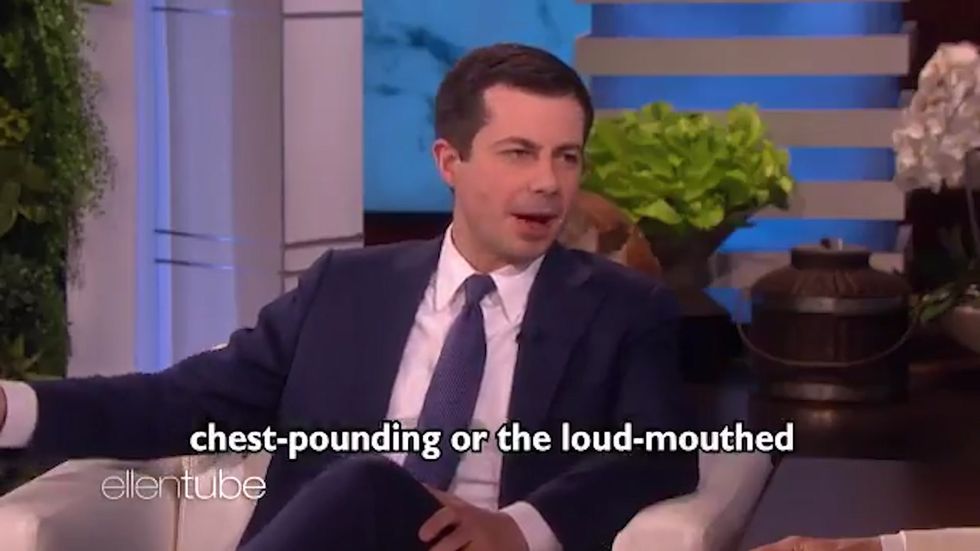 Pete Buttigieg slams 'chest-pounding, loud-mouthed' men after Rush Limbaugh's homophobic comments