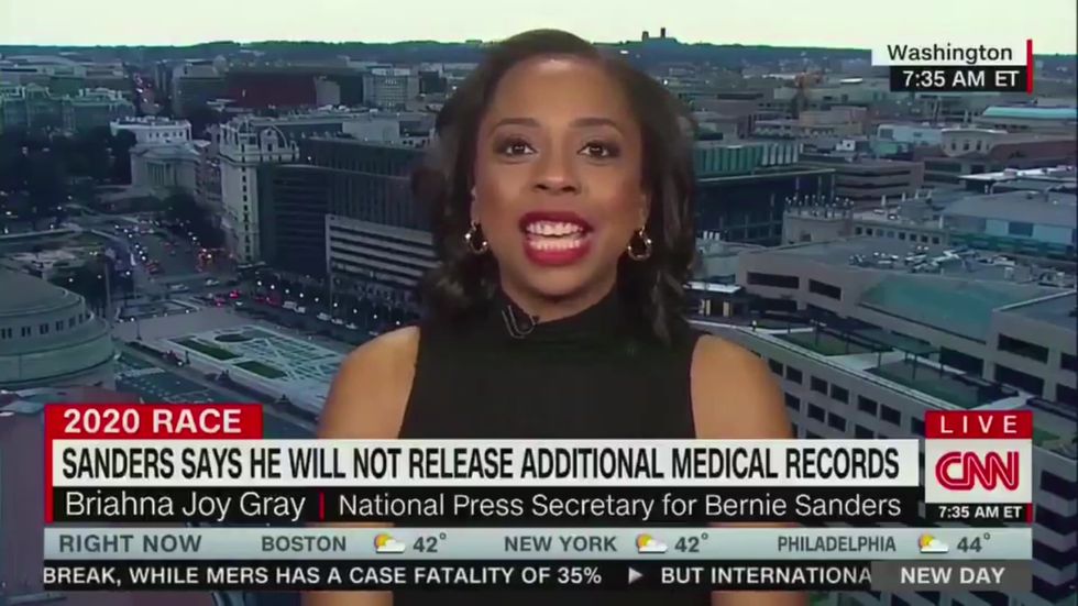 Sanders press secretary slams medical records requests as smear campaign