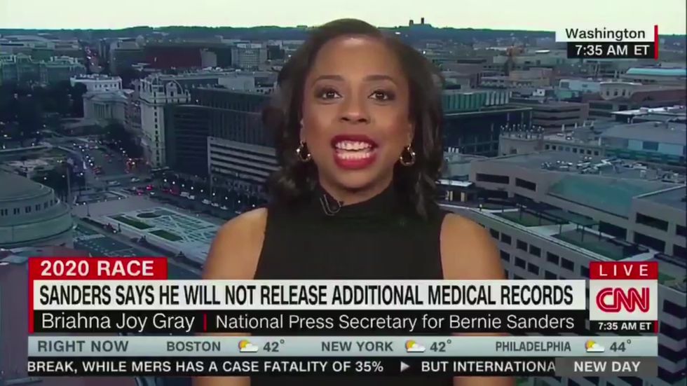 Sanders press secretary slams medical records requests as smear campaign