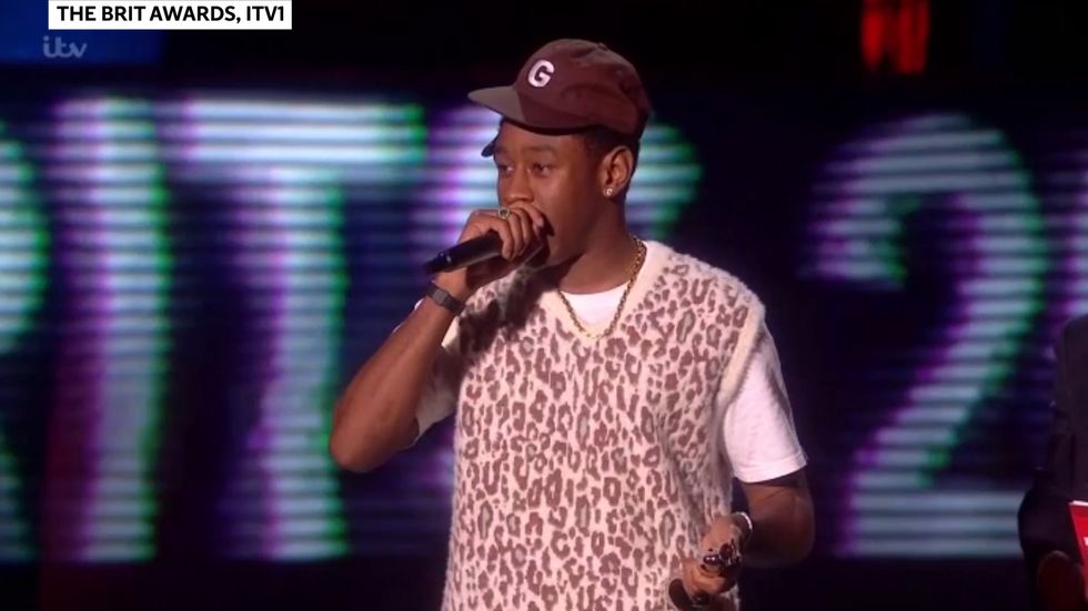 BRIT Awards 2020: Tyler, the Creator dedicates his award to Theresa May