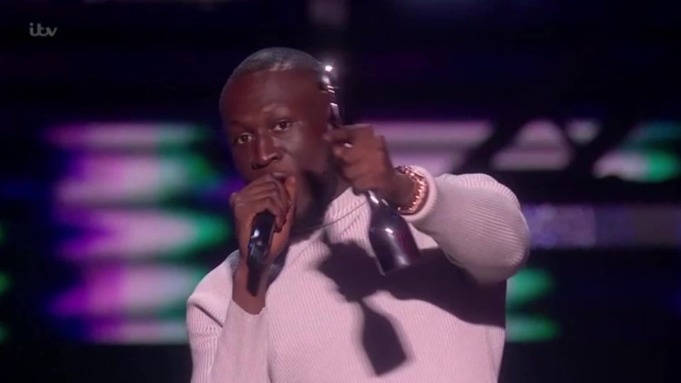 BRIT Awards 2020: Stormzy credits women on his team as he accepts his award at very male-dominated ceremony