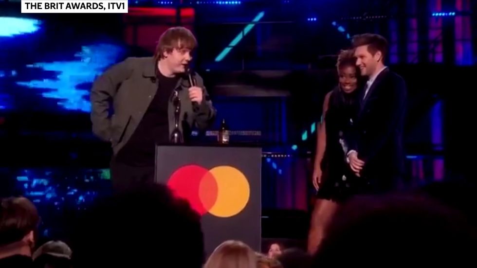 BRIT Awards 2020: Lewis Capaldi gives incredibly short thank you speech as he wins Best New Artist