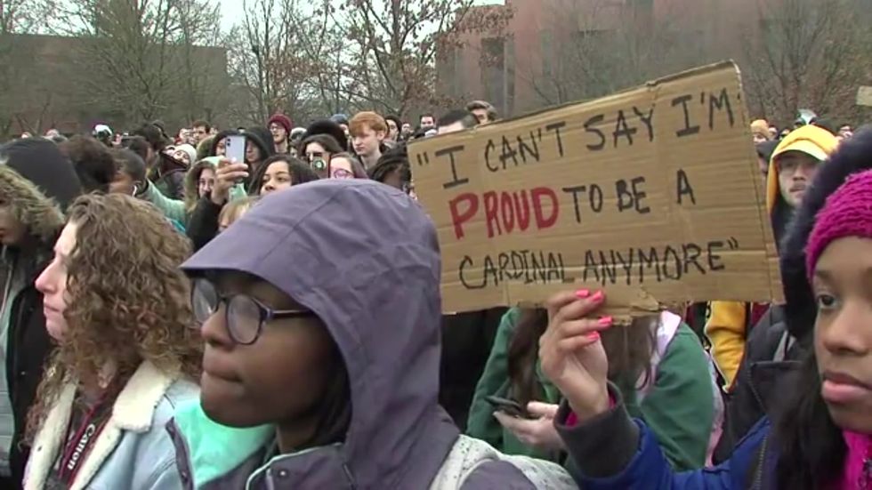 Ball State walkout to support student kicked out of class