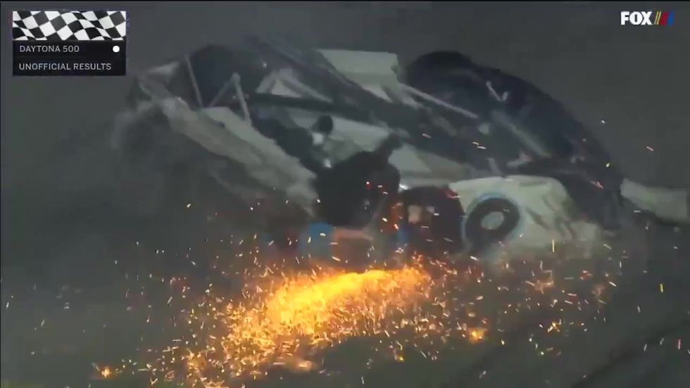 Nascar driver Ryan Newman in horrific crash at Daytona 500