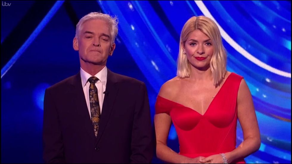 Philip Schofield and Holly Willoughby pay tribute to Caroline Flack on Dancing on Ice