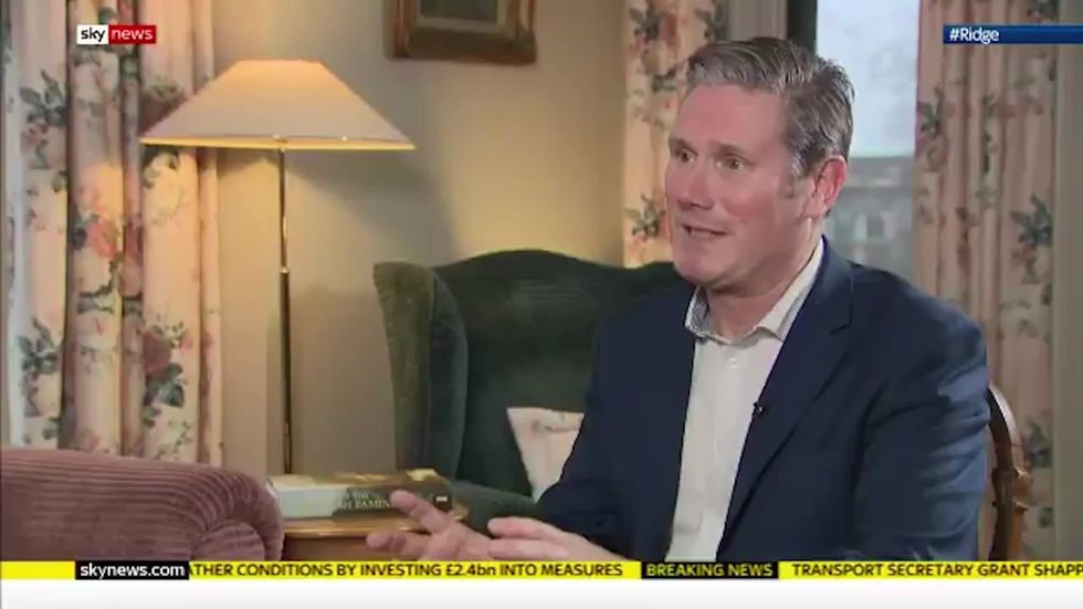 Keir Starmer: 'I don't need someone else's name tattooed on my head'